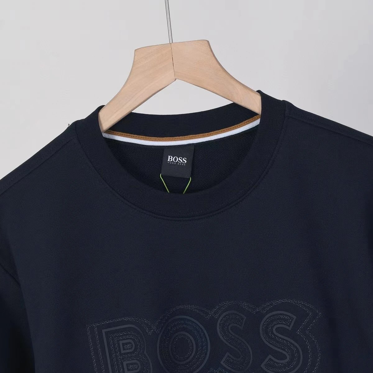 Hugo Boss Embroidered Logo Navy Sweatshirt - 6