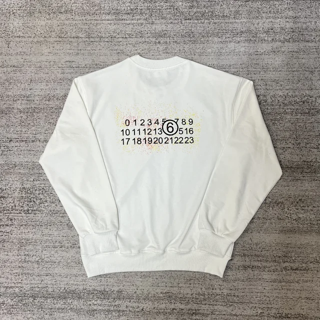 Maison Margiela Hoodies & Sweatshirts Graphic Logo Crewneck Sweatshirt product detail image 29