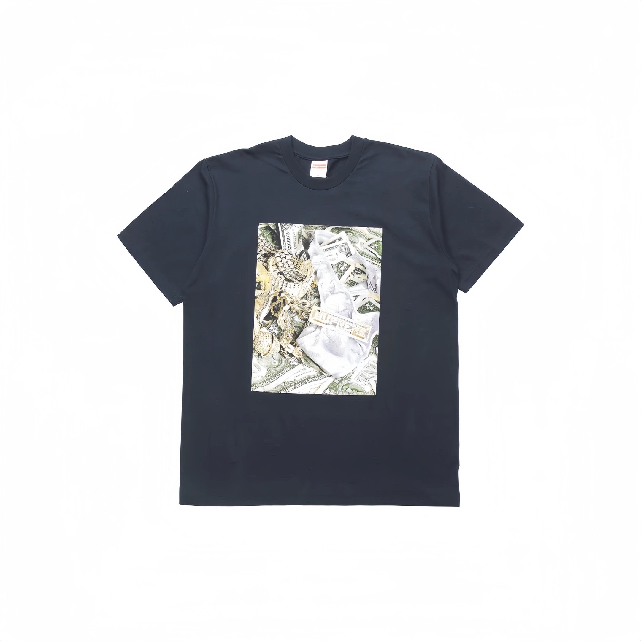 Supreme Upream Flower Photo Tee Grey