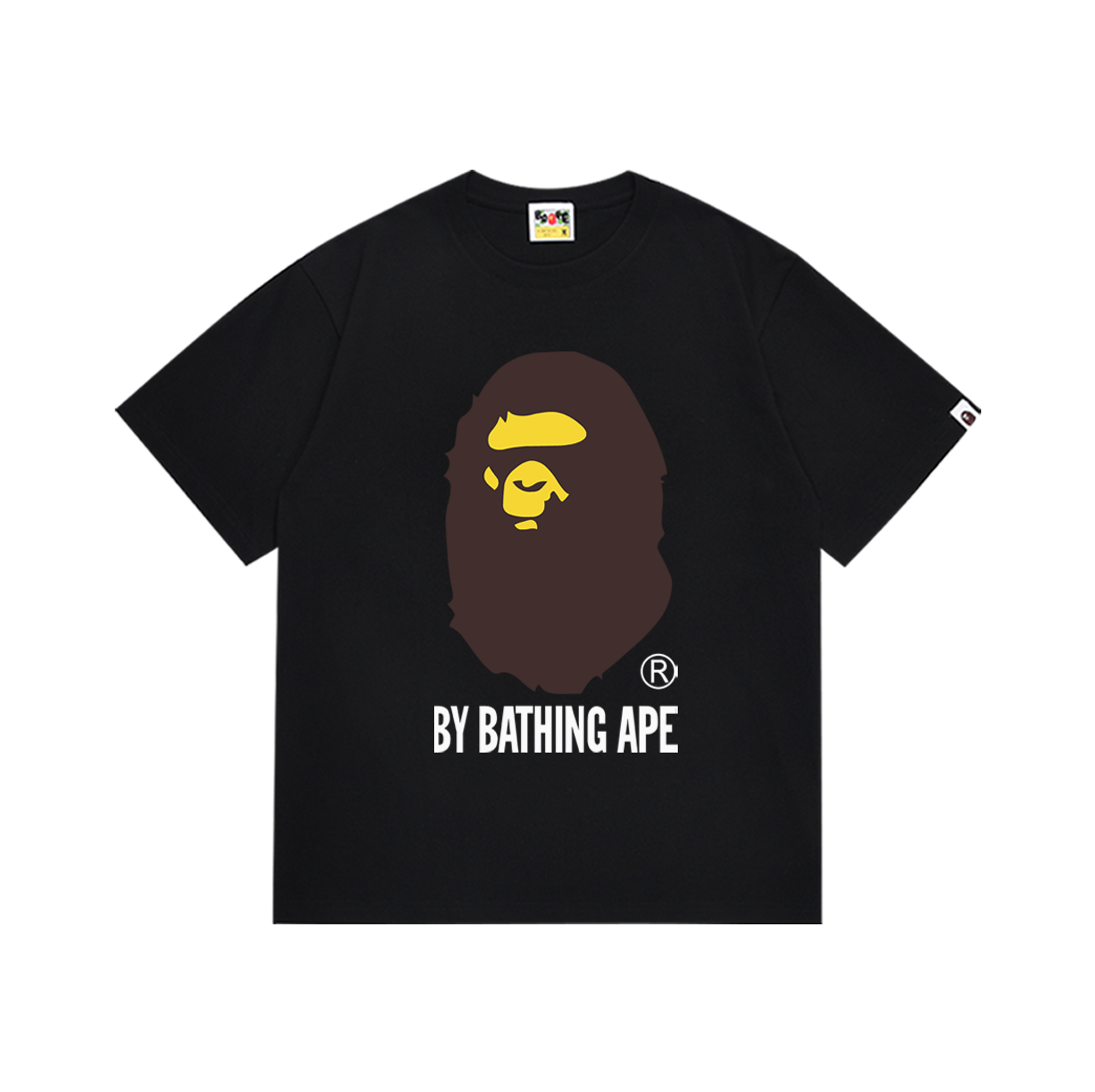 A Bathing Ape Classic Ape Head Navy T-Shirt - 5