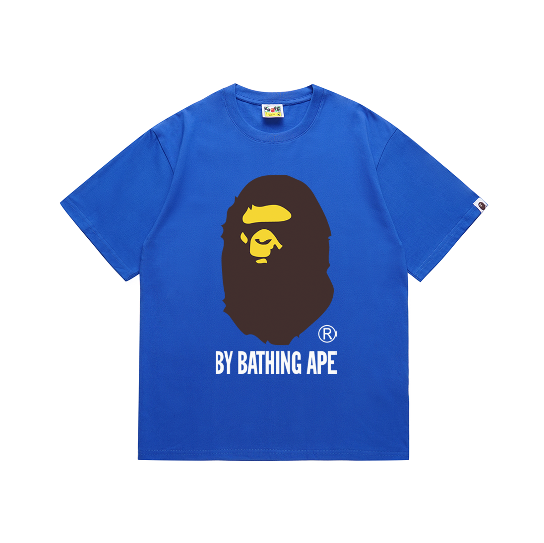 A Bathing Ape Classic Ape Head Navy T-Shirt - 8