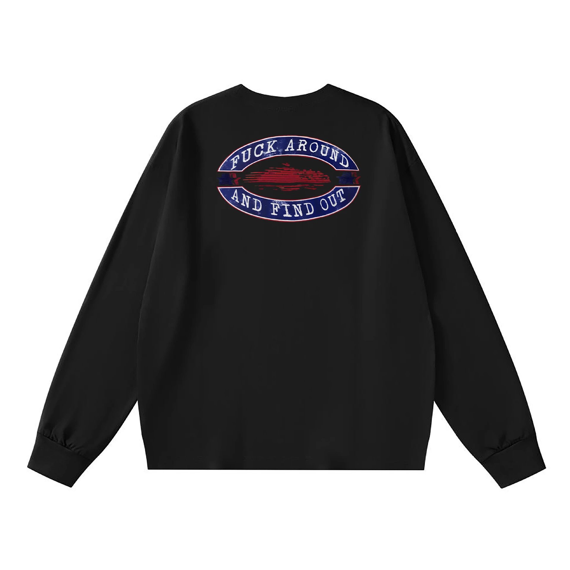 Off-White Oval Manhole Cover Long Sleeve T-Shirt White - 5