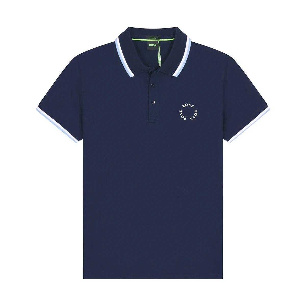 Hugo Boss Paddy Curved Polo Navy