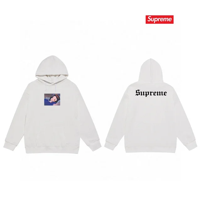 Supreme Hoodies & Sweatshirts Graphic Logo-Print Pullover Hoodie product detail image 3