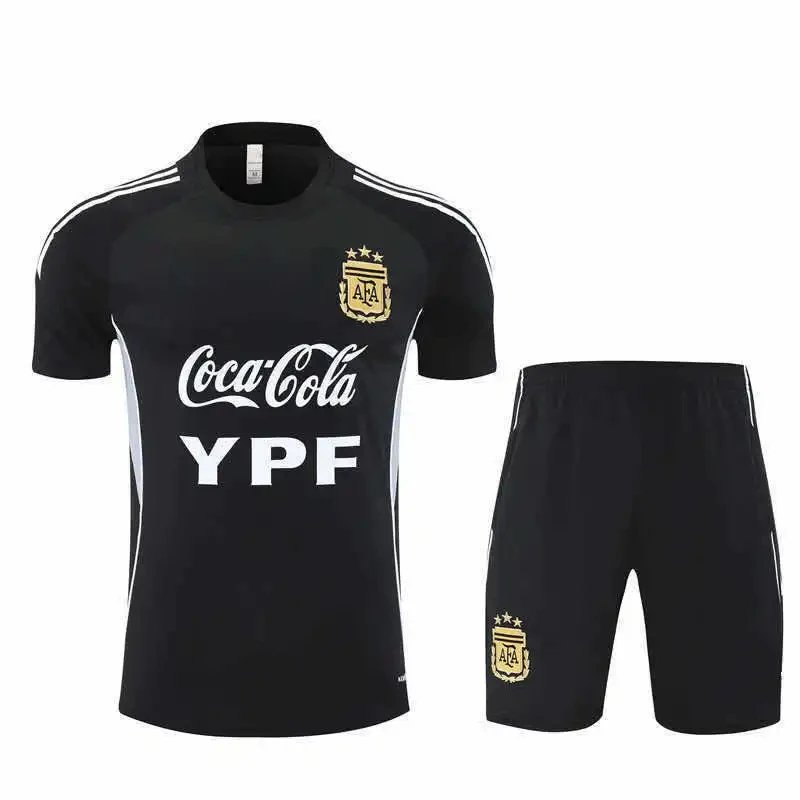2526 season Argentina Training clothes suit Short sleeve Fan version