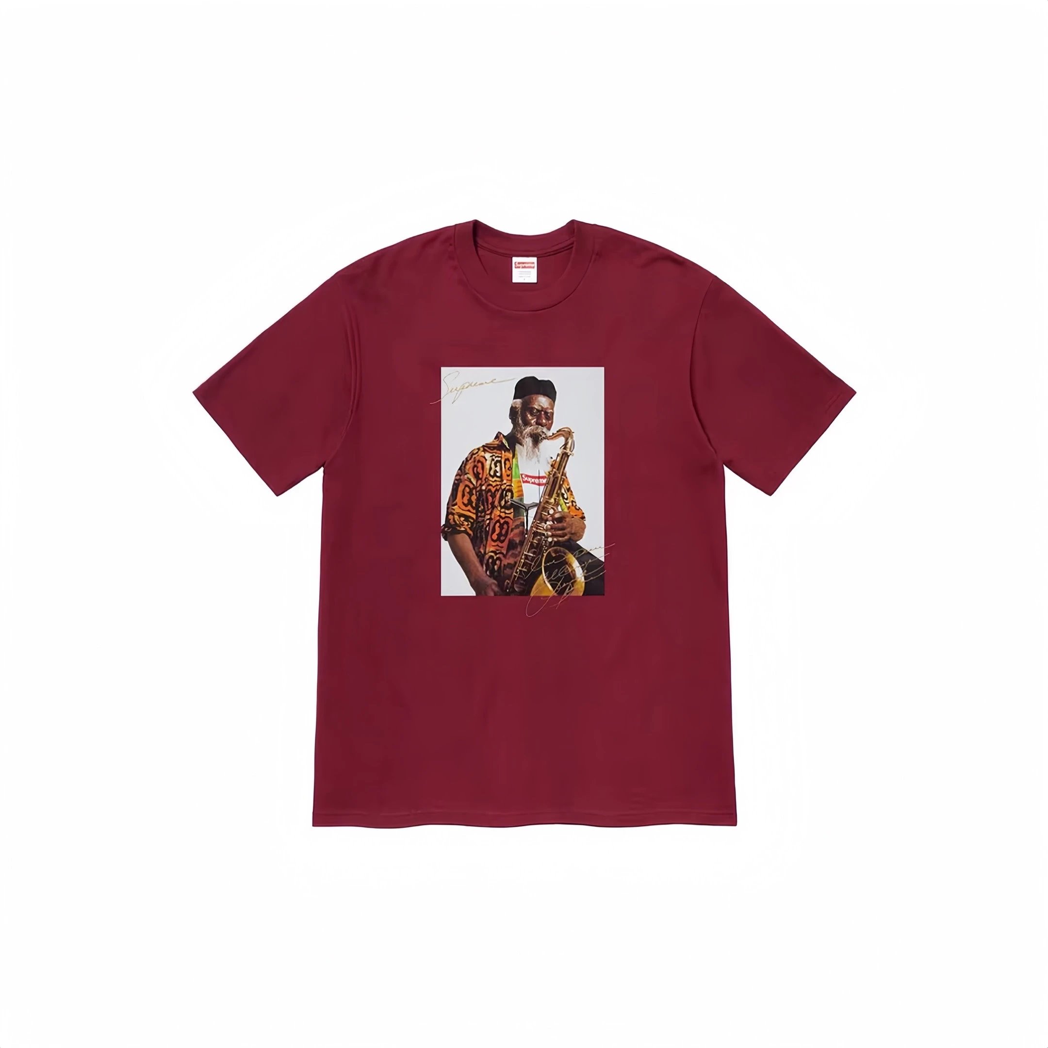 Supreme Pharoah Sanders Tee Cardinal