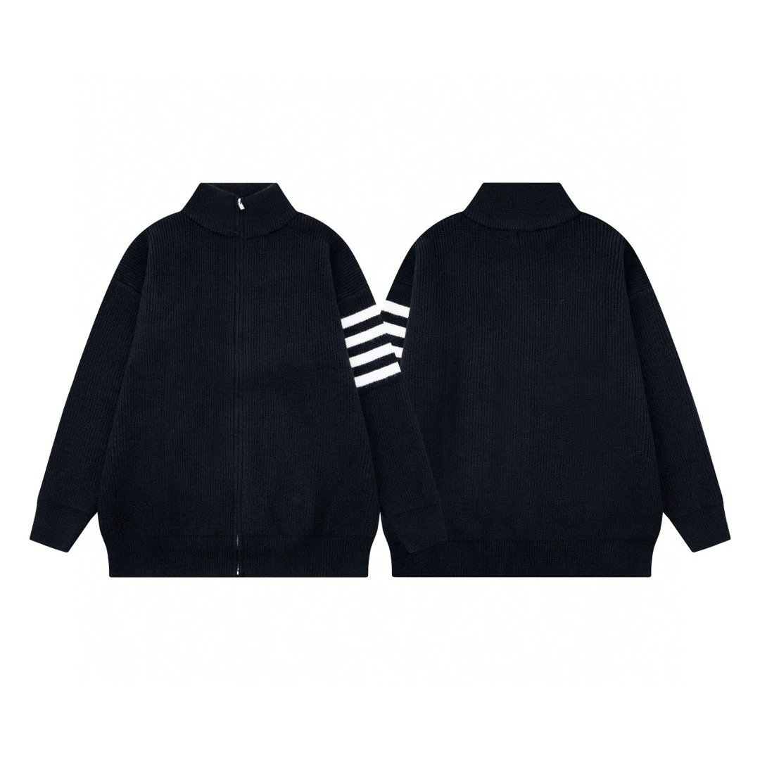 Adidas Zip-Up Sweater Navy