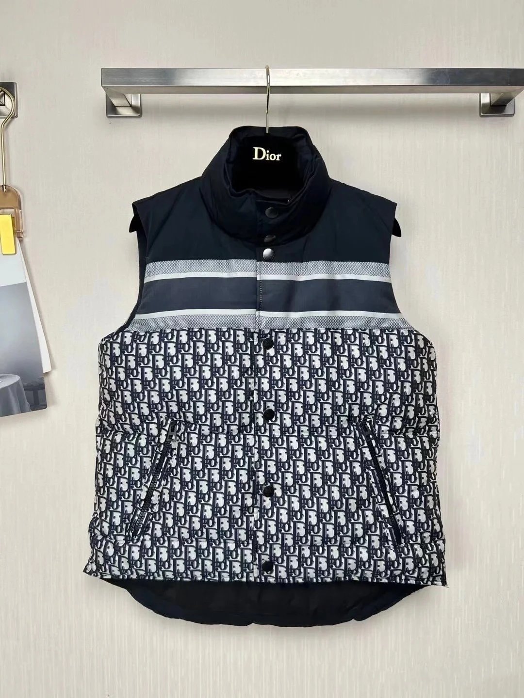 Dior Oblique Puffer Vest
