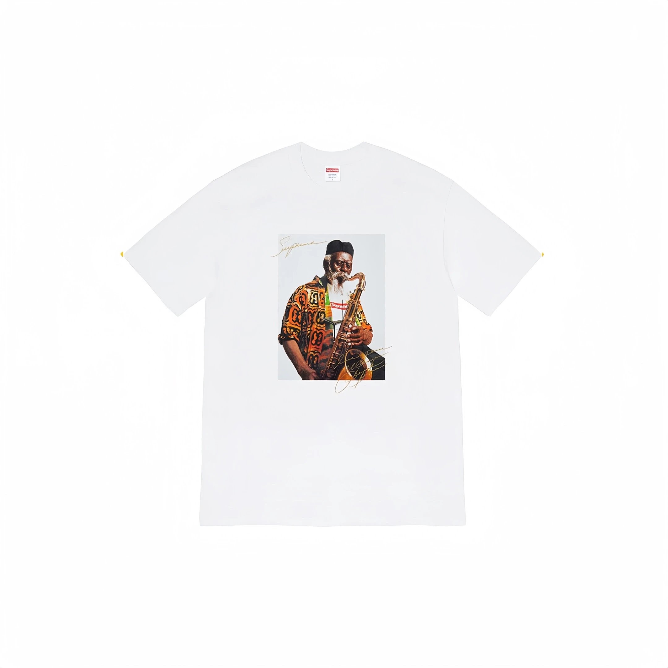 Supreme Pharoah Sanders Tee White