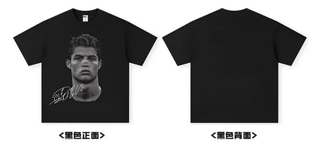 CR7 Cristiano Ronaldo crew T-shirt: seller detail photo 12