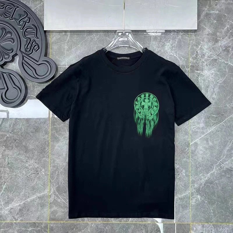 Chrome Hearts Drip Cross Tee Black