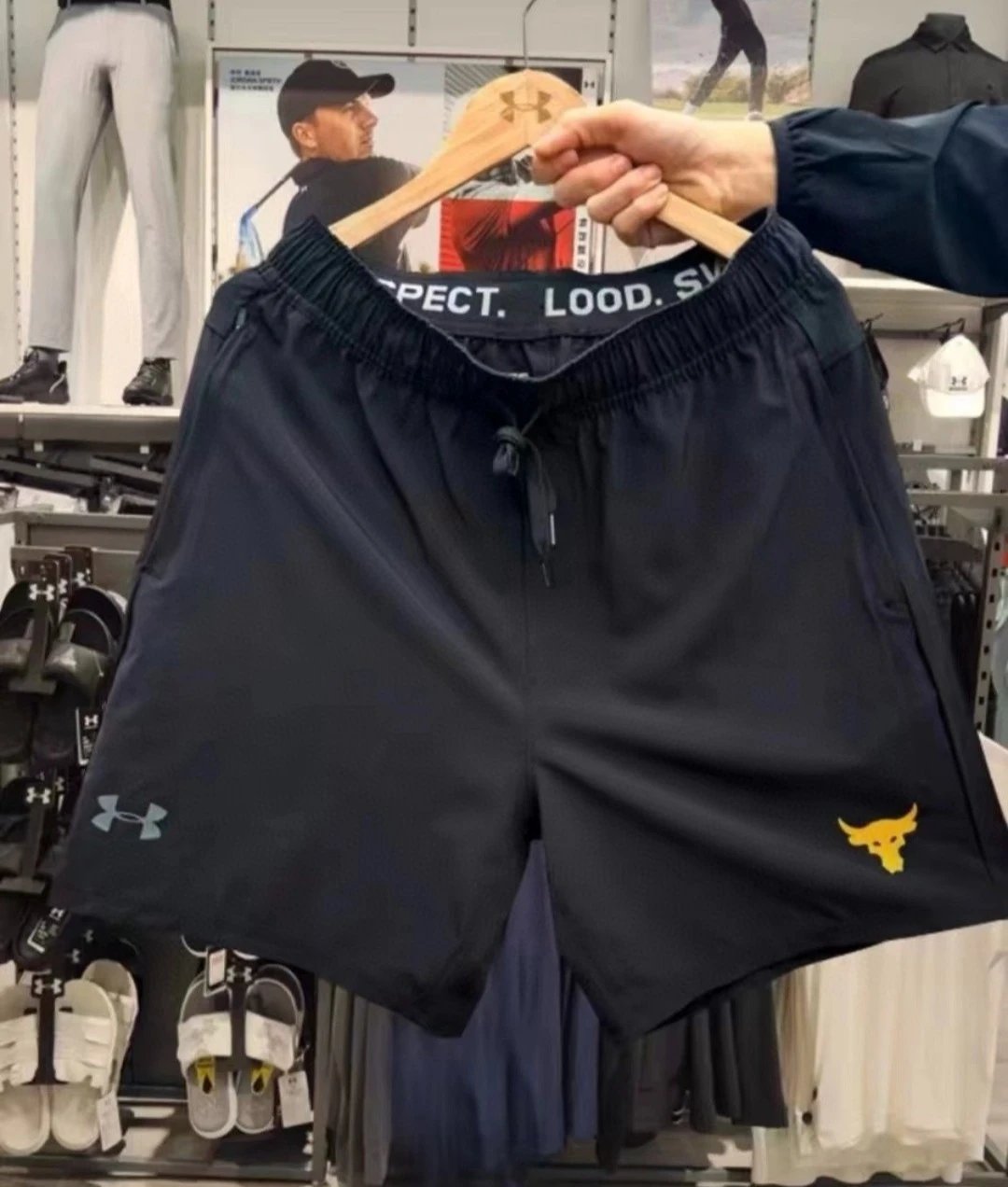 Under Armour x The Rock Training Shorts Black - 4