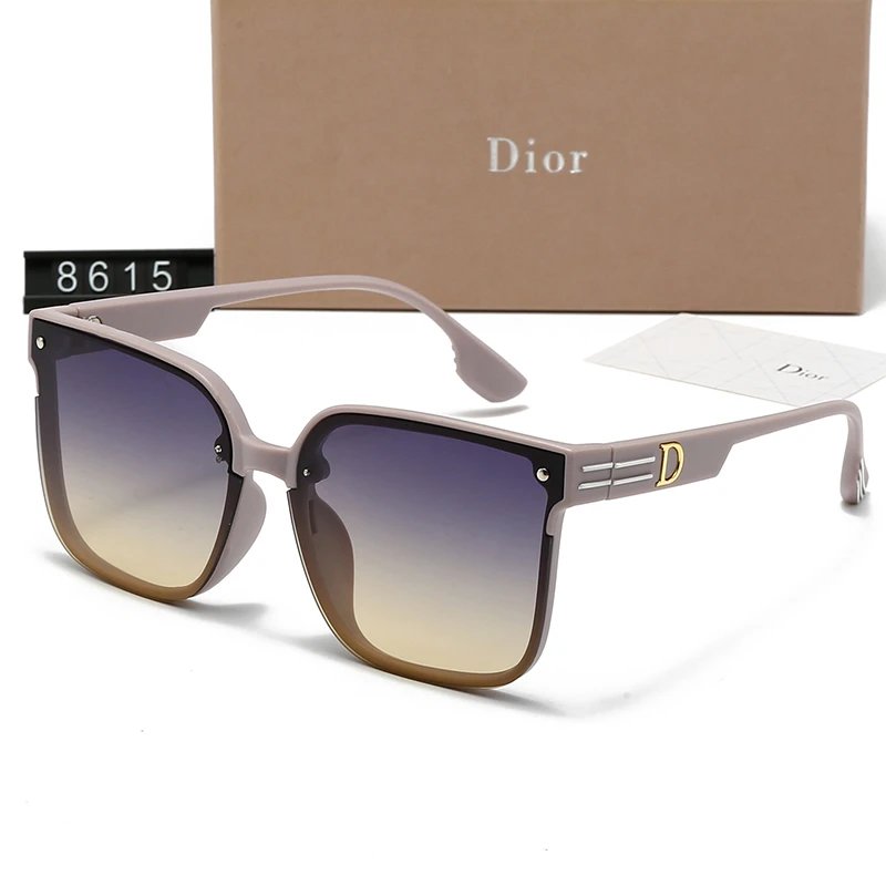 Dior 2301 Oversized Square Sunglasses Black