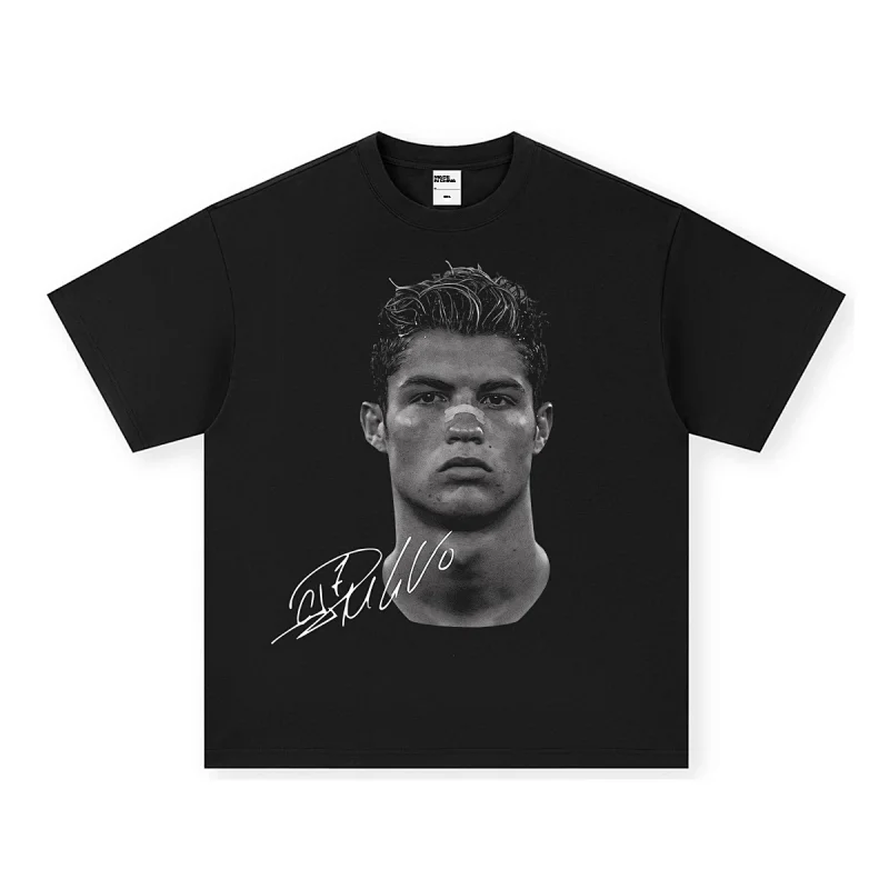 Pure Black Short Sleeve (Small Collar)