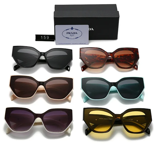 Prada Eyewear Oversized cat-eye sunglasses product detail image 1