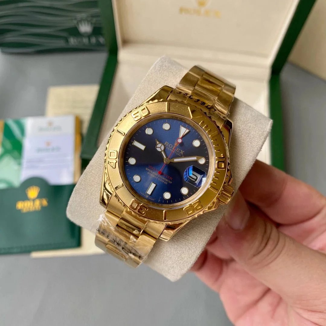 金壳·蓝盘钢带