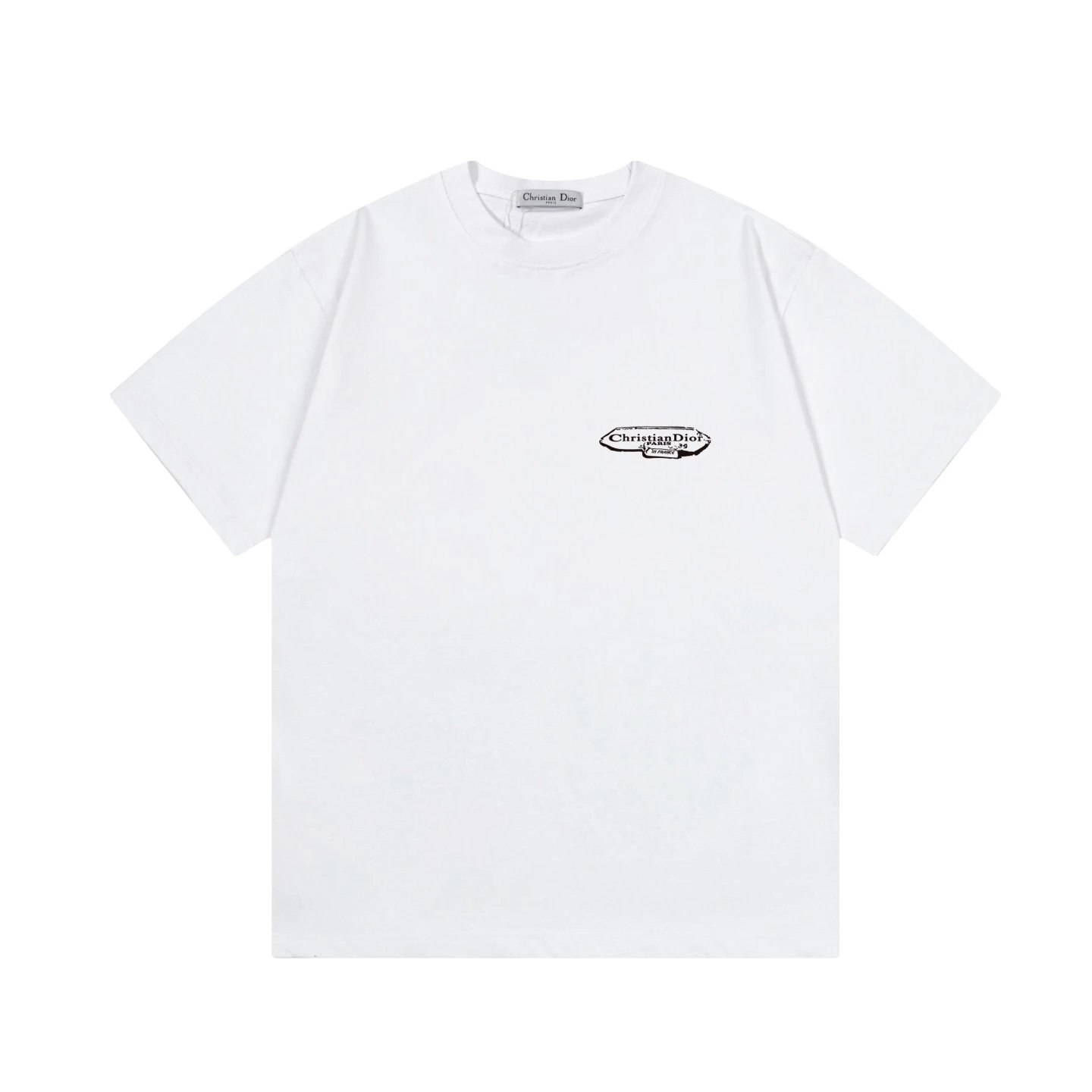 Christian Dior Paris Logo Tee White