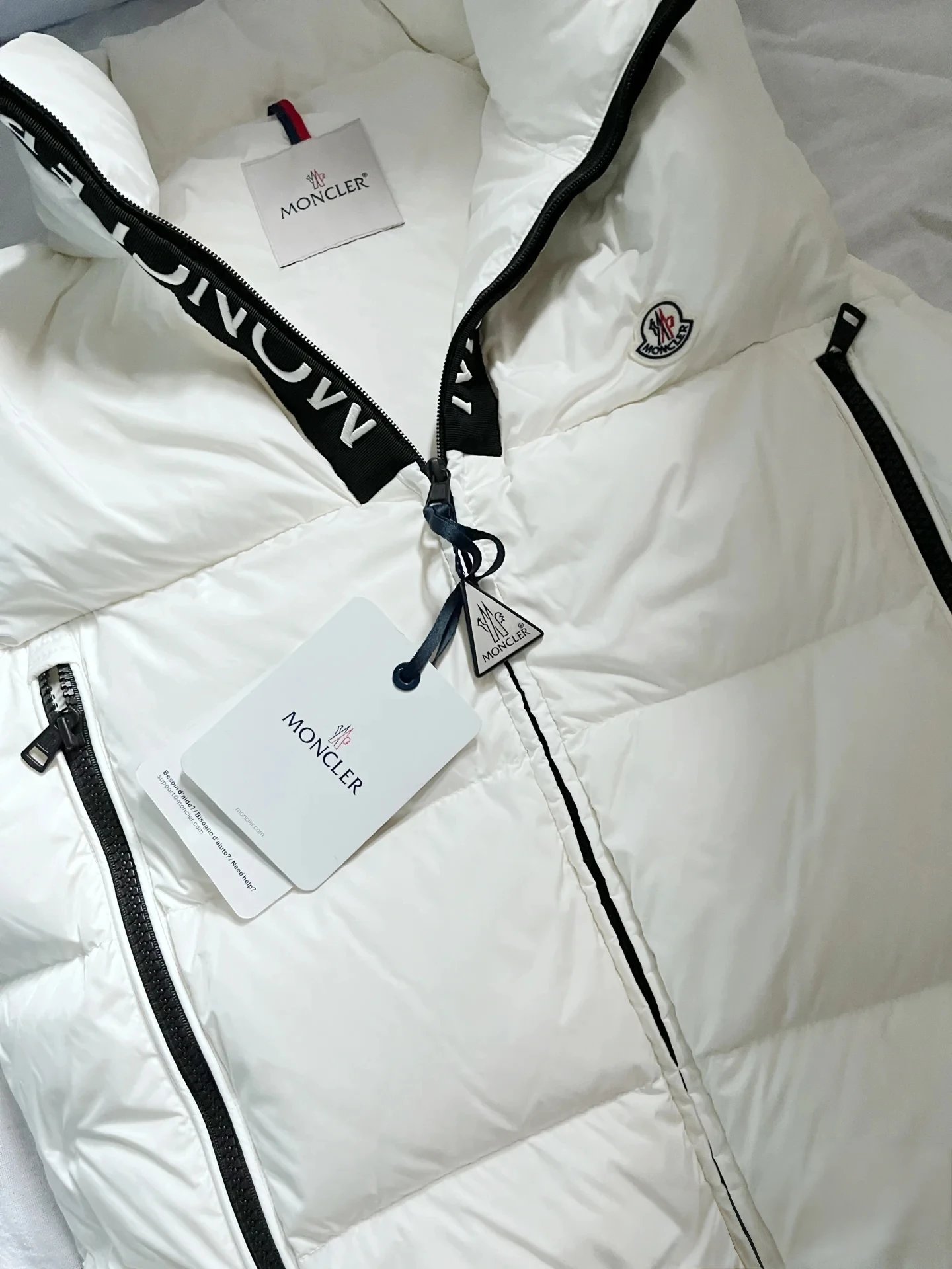 Moncler Genius Moncler Moncler Genius White Down Vest Outerwear.vest - 8