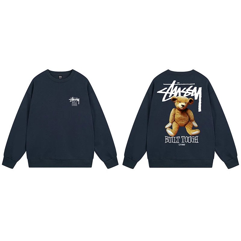 Stussy Built Tough Sweatshirt Navy