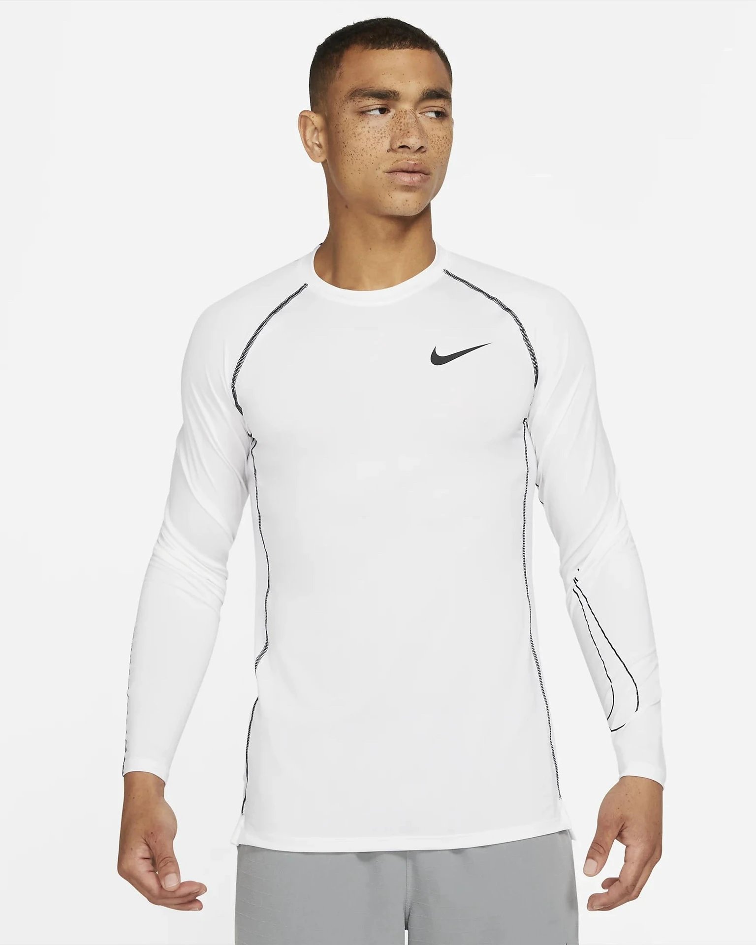 Nike Long Sleeve Top White