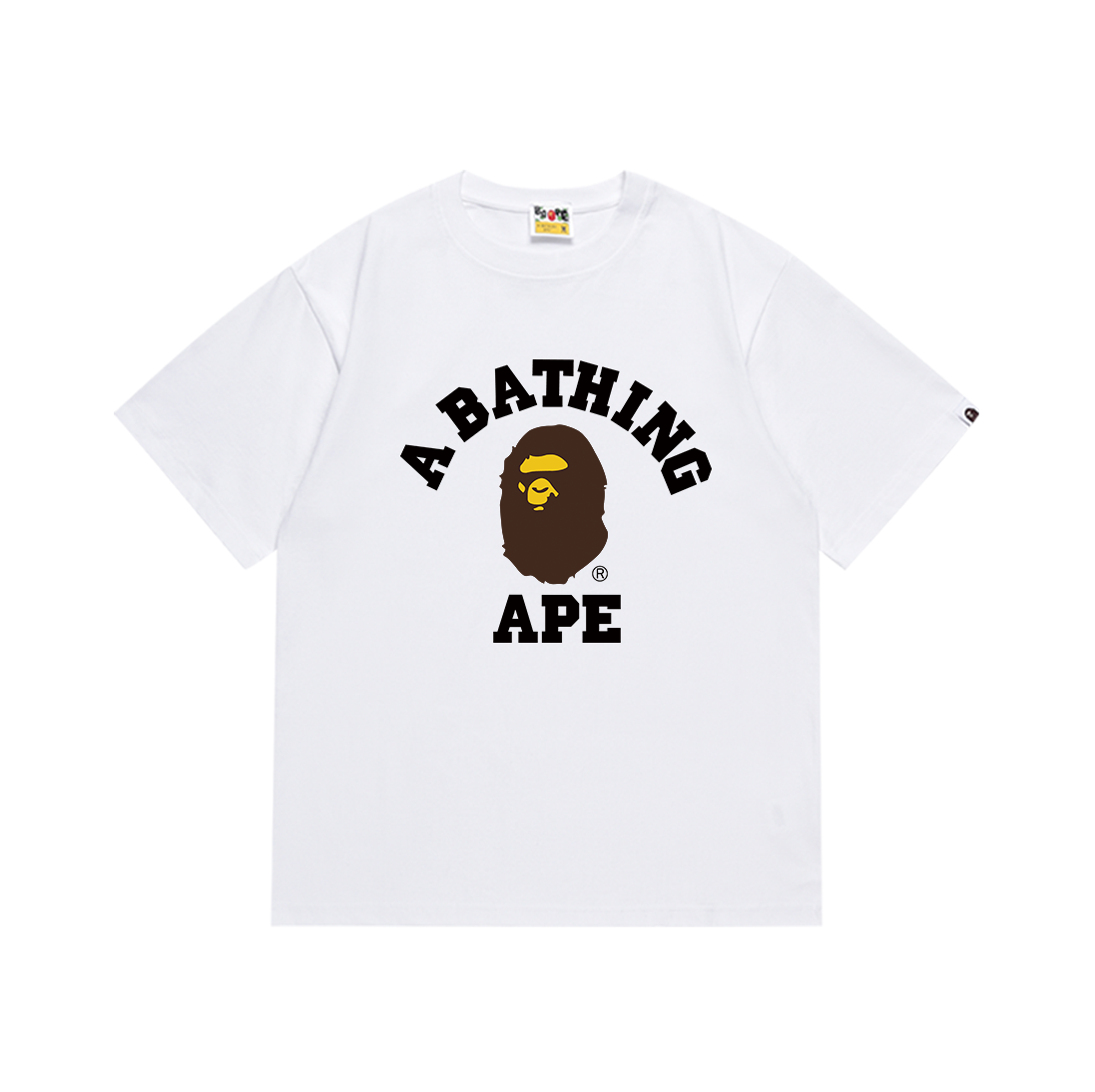 A Bathing Ape College Logo T-S