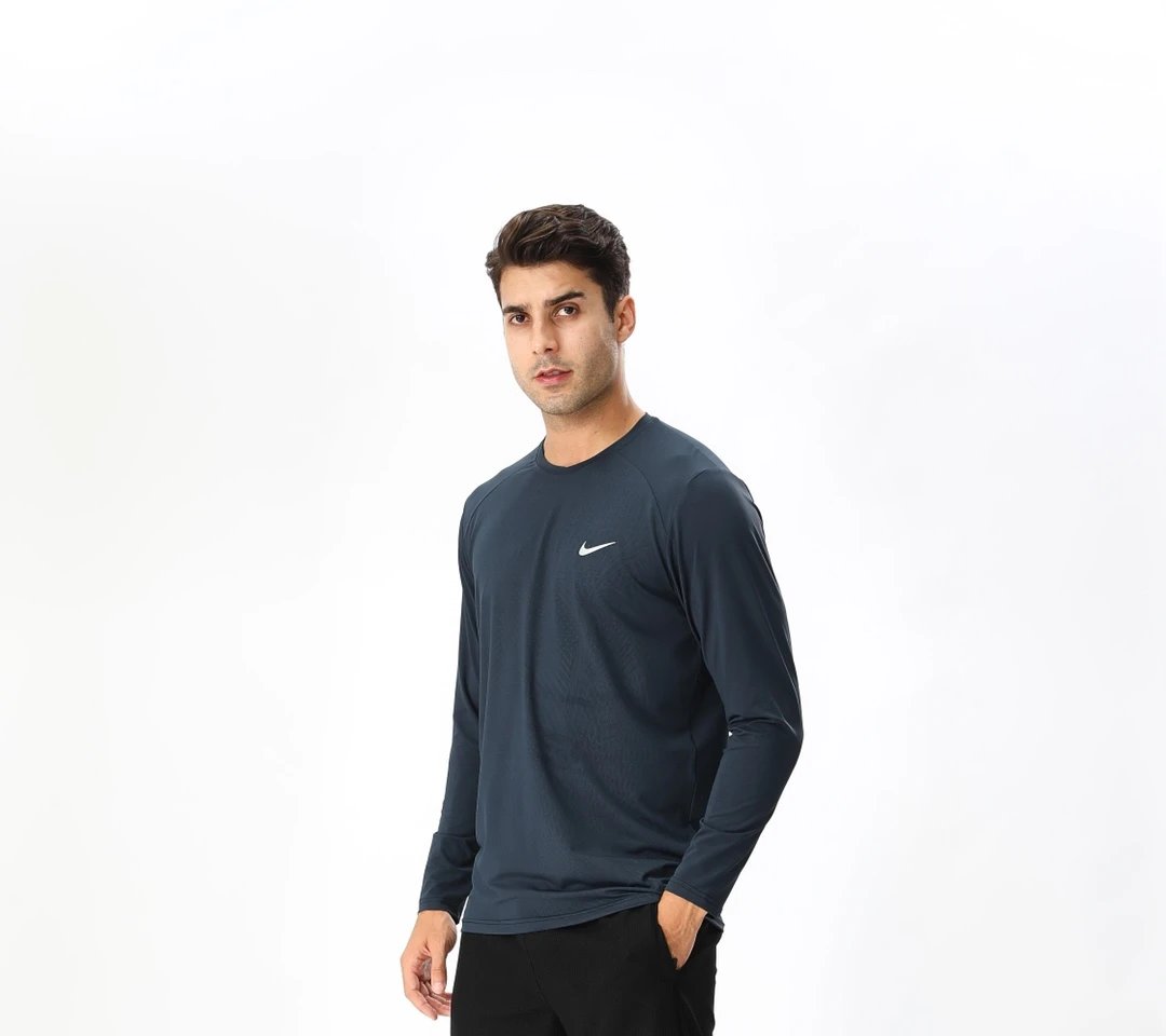 Nike Long Sleeve Top Dark Grey