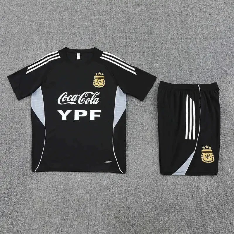 2526 season Argentina Training clothes suit Short sleeve Fan version foto 4