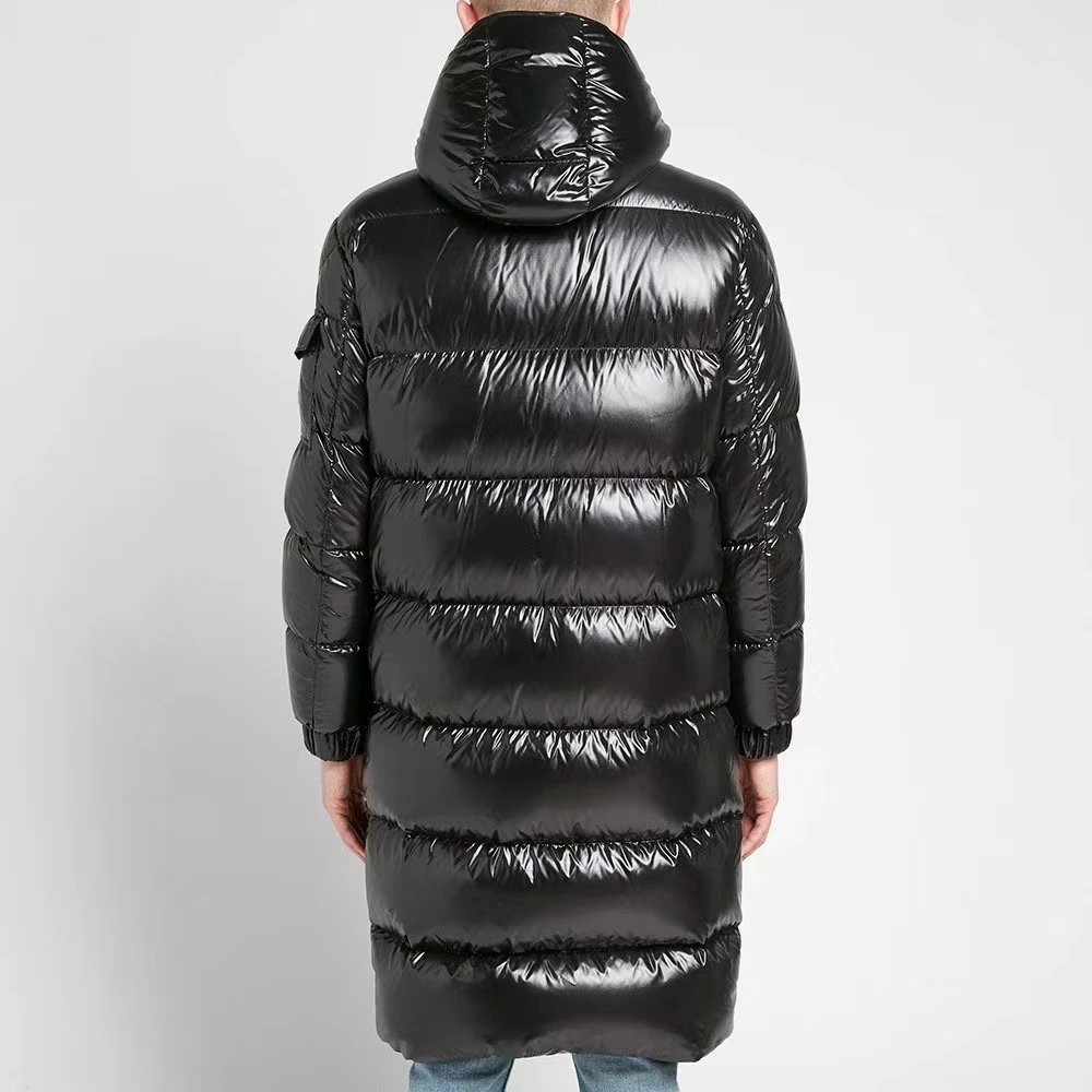 Moncler Maya Long Down Jacket Black - 9