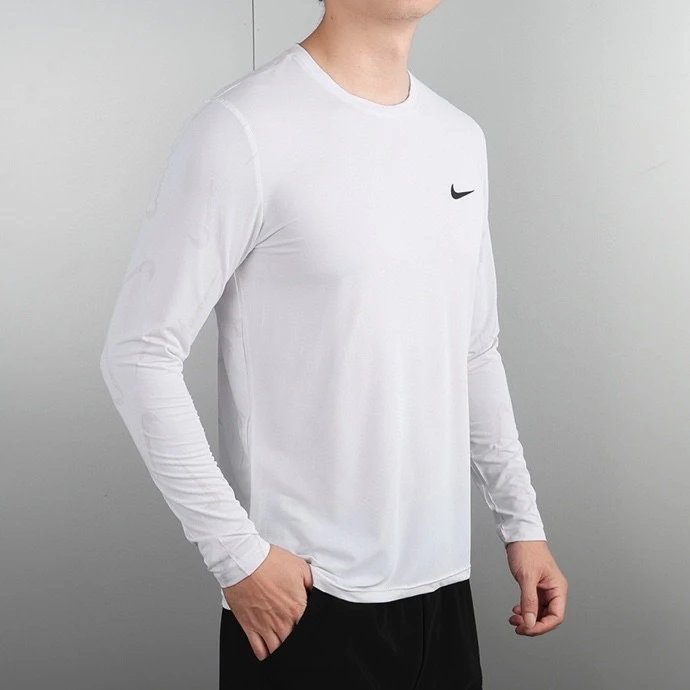 Nike Long Sleeve Top White