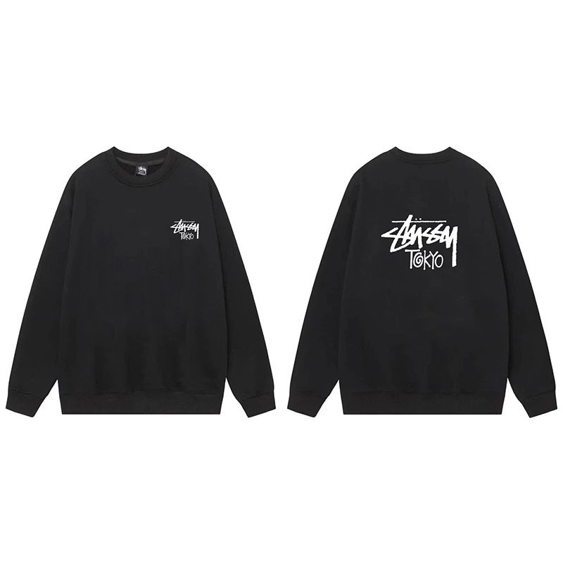 Stussy Crewneck Sweatshirt Black