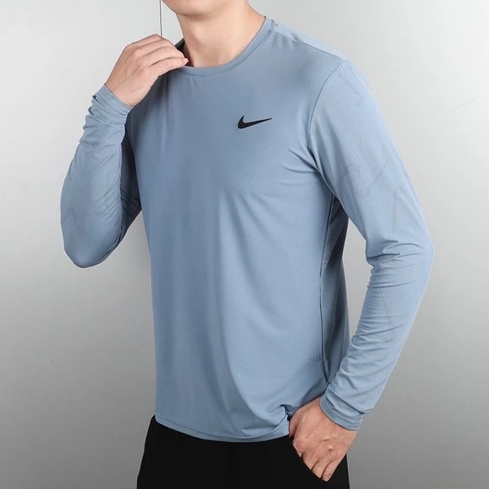 Nike Legend Long Sleeve Training Top Slate Blue