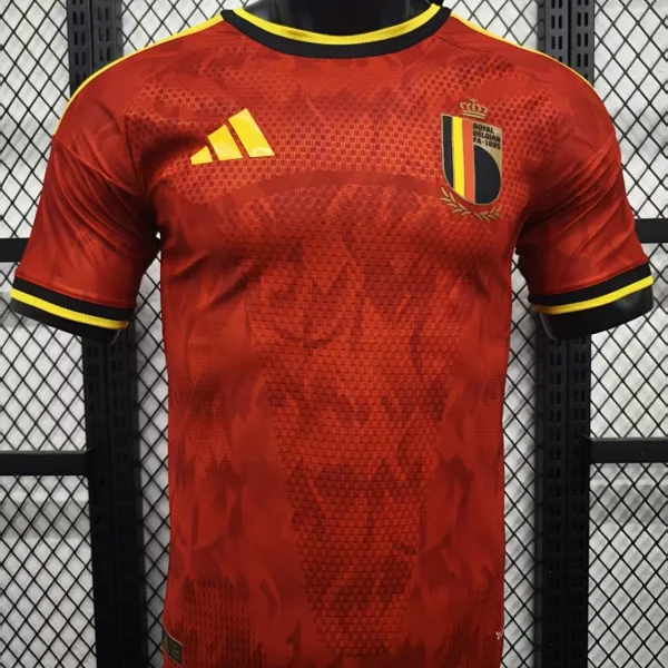 2026 World Cup Belgium Home Jersey (Player Version)