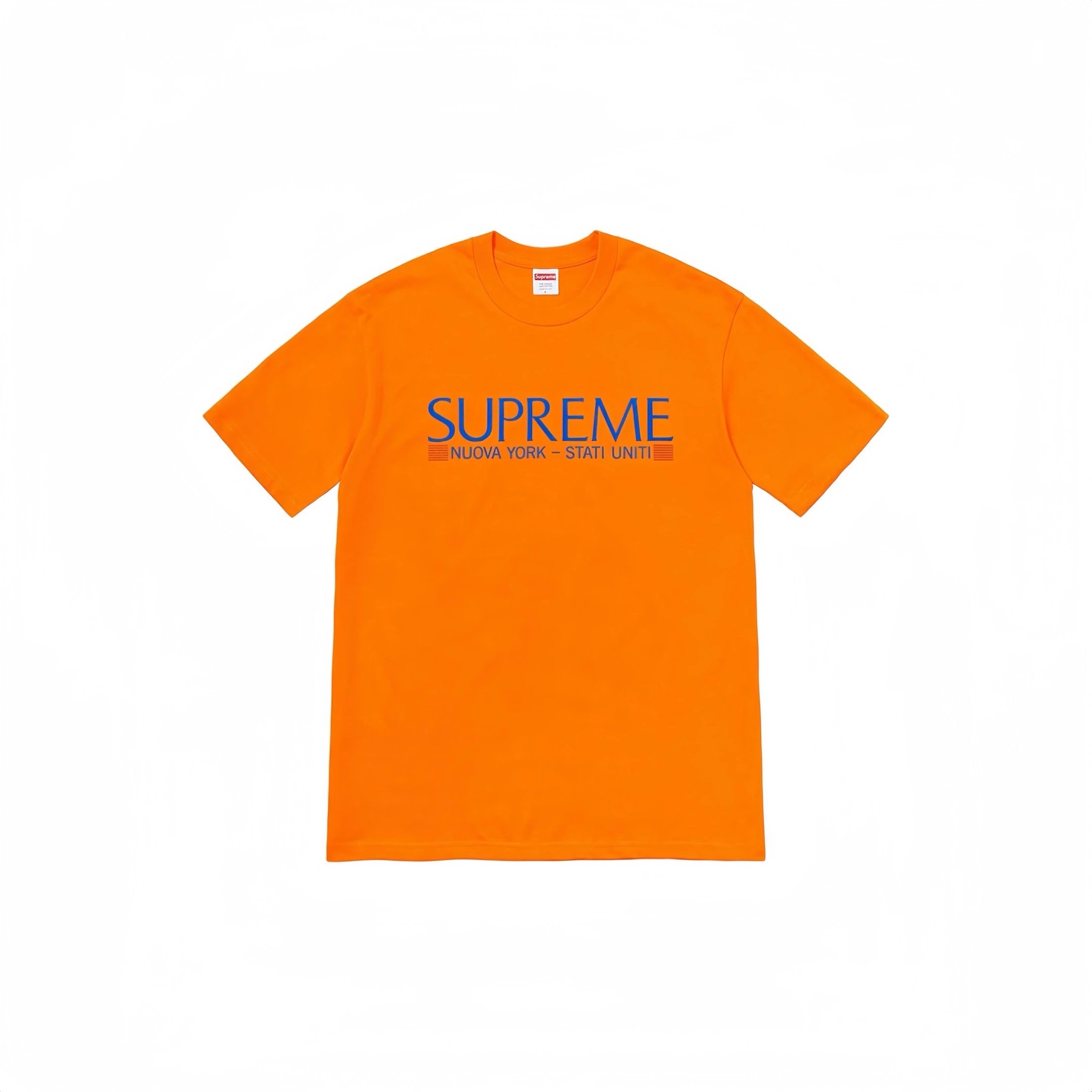Supreme Nuova York Stati Uniti Tee Orange