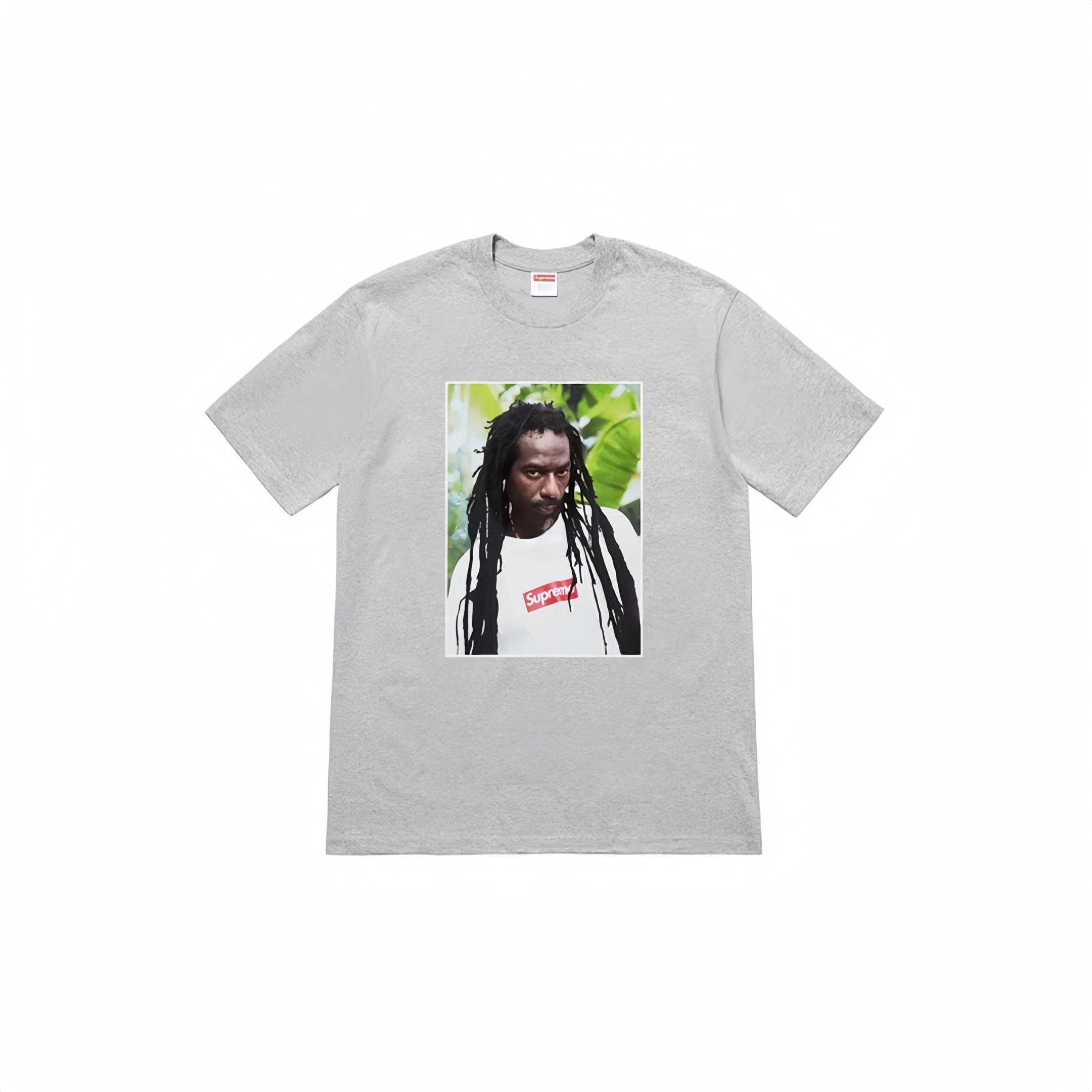 Supreme Buju Banton Tee Gray