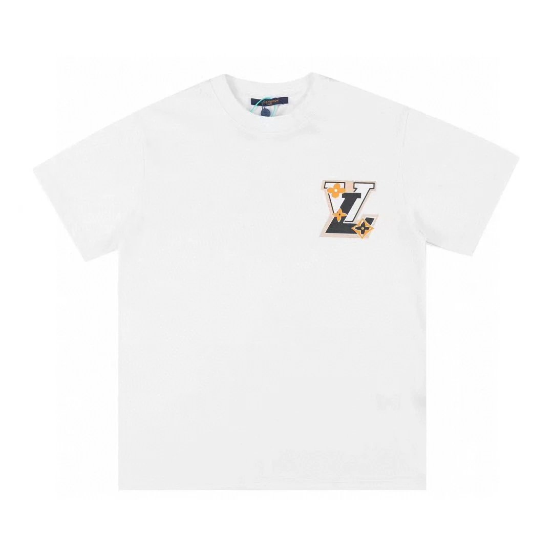 Louis Vuitton LV Monogram Patch Tee White