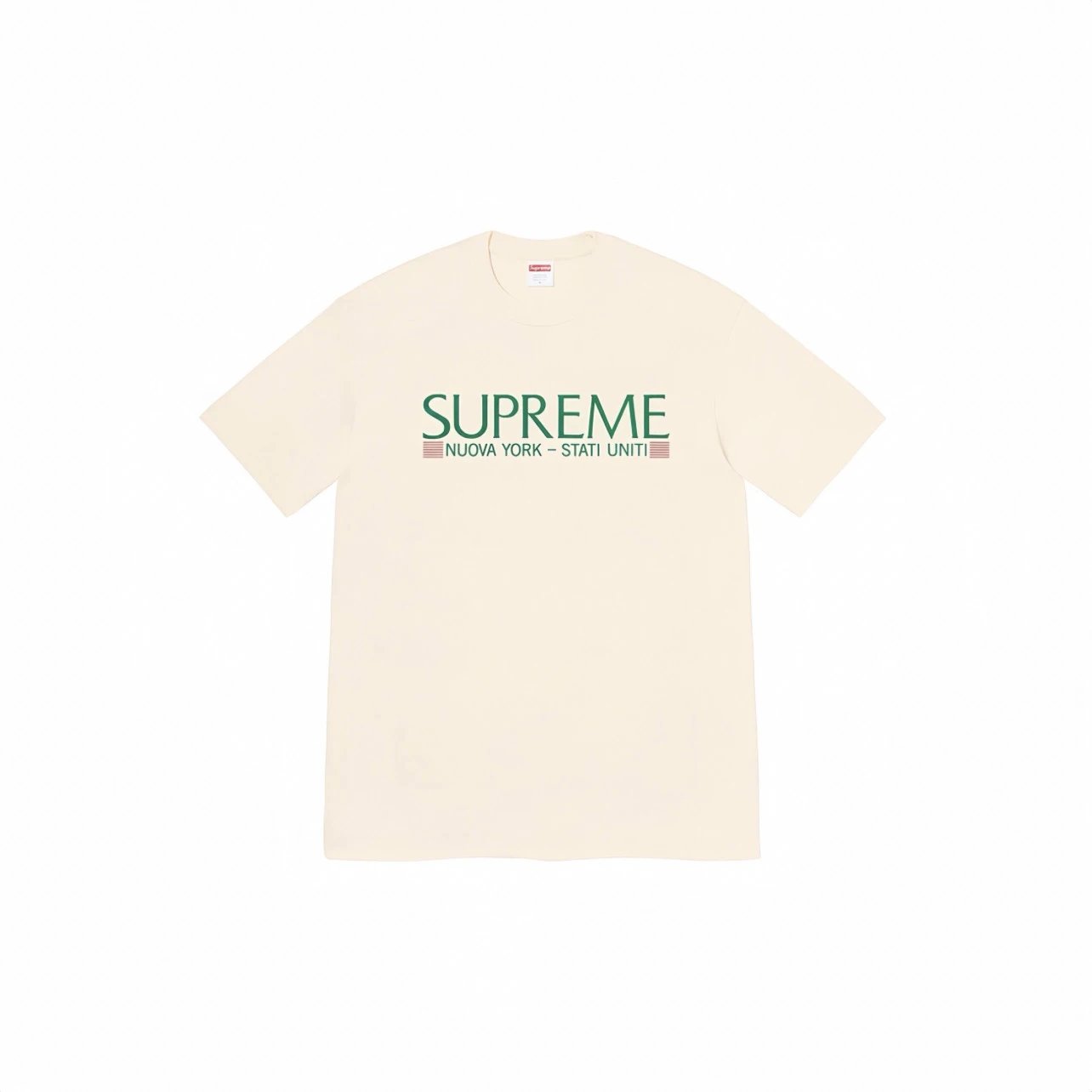 Supreme Nuova York Tee Natural
