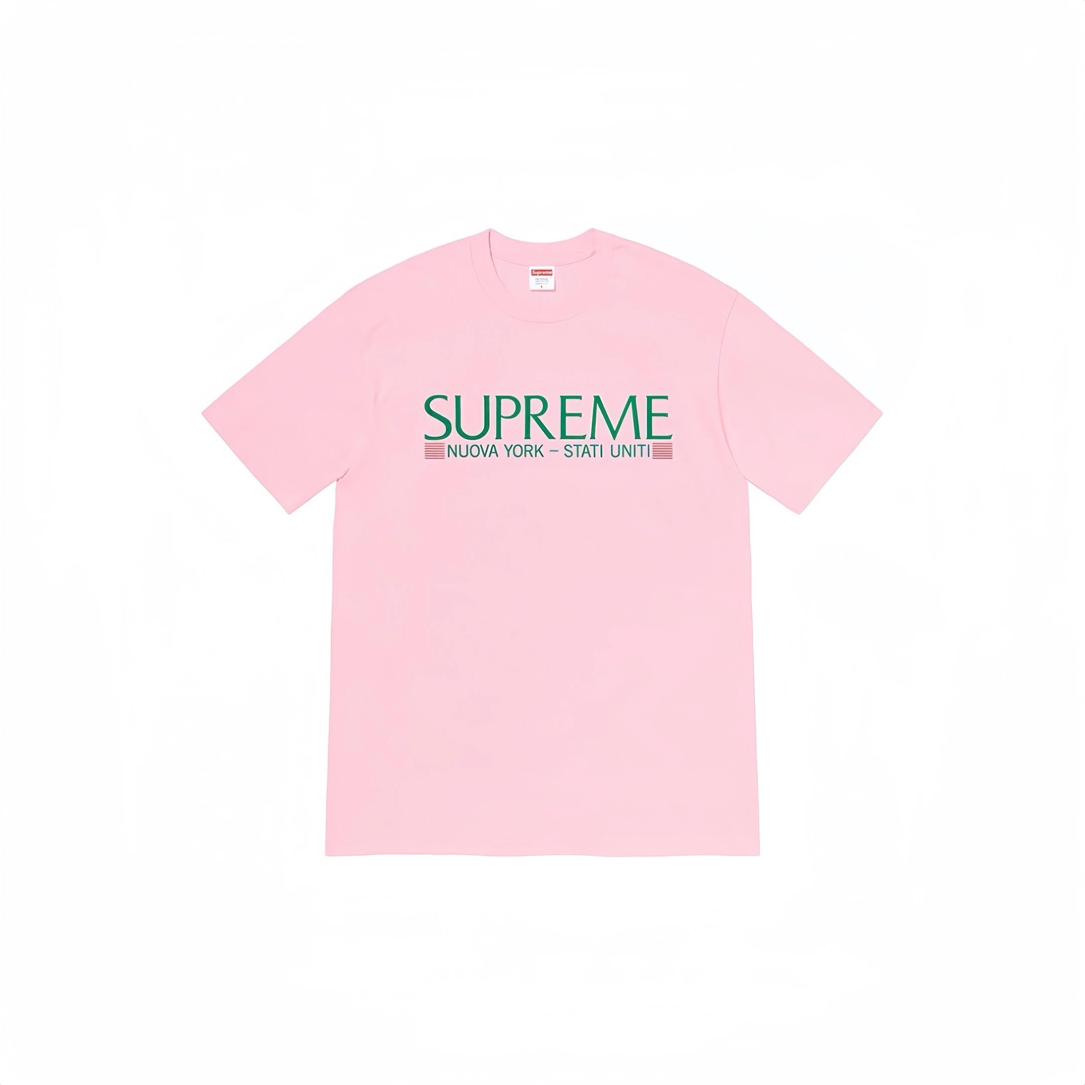 Supreme Nuova York Stati Uniti Tee Pink