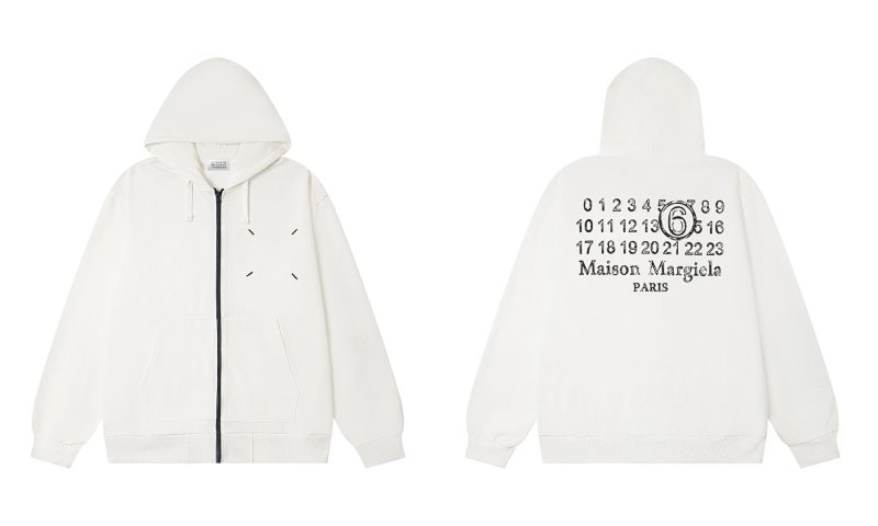 Maison Margiela Zipper Hoodie 30+ colorways [Premium Quality]