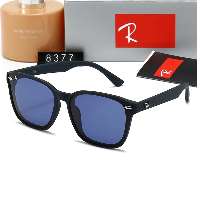 Ray-Ban 4397 Square Sunglasses Black Frame Grey Gradient Lens