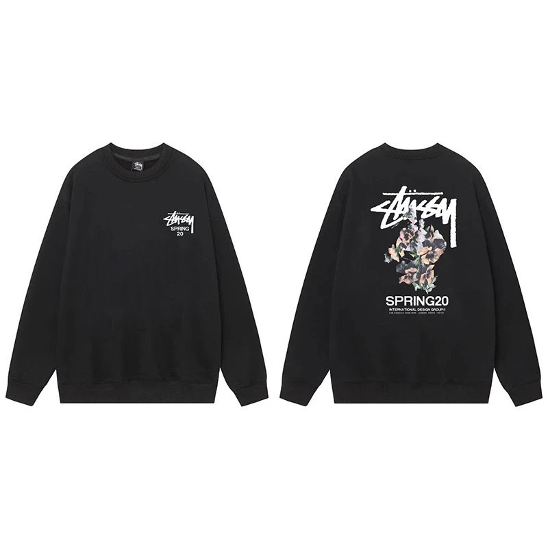 Stussy Spring 20 Sweatshirt Black