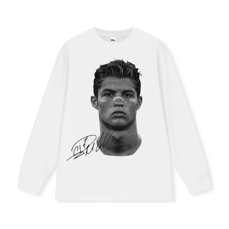 Pure White Long Sleeve (Small Collar)