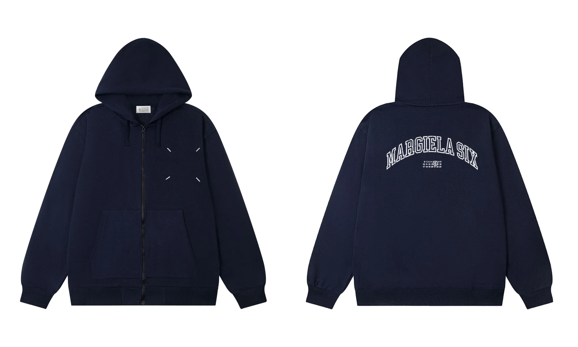 Maison Margiela Sudadera con Cremallera