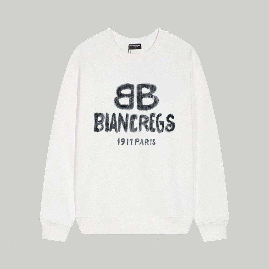 Balenciaga Biancregs Sweatshirt White