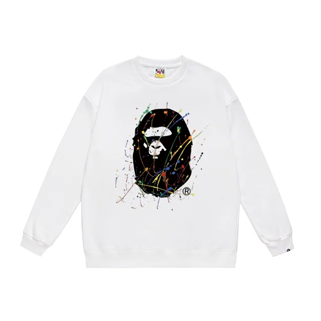 A BATHING APE Hoodies & Sweatshirts Crewneck sweatshirt with Head graphic print product detail image 2