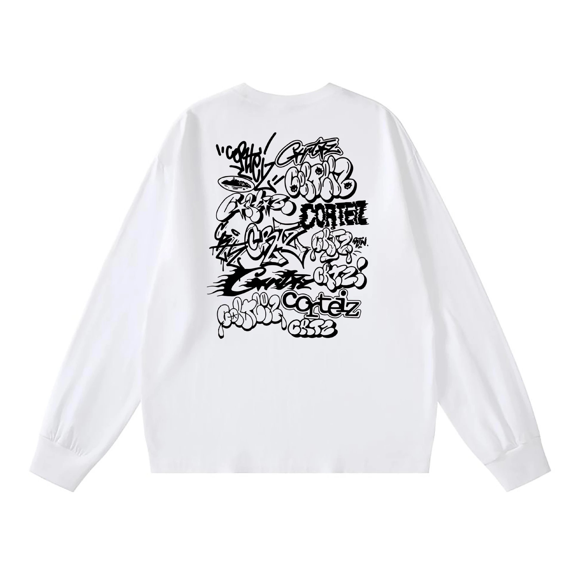 Off-White Oval Manhole Cover Long Sleeve T-Shirt White - 10