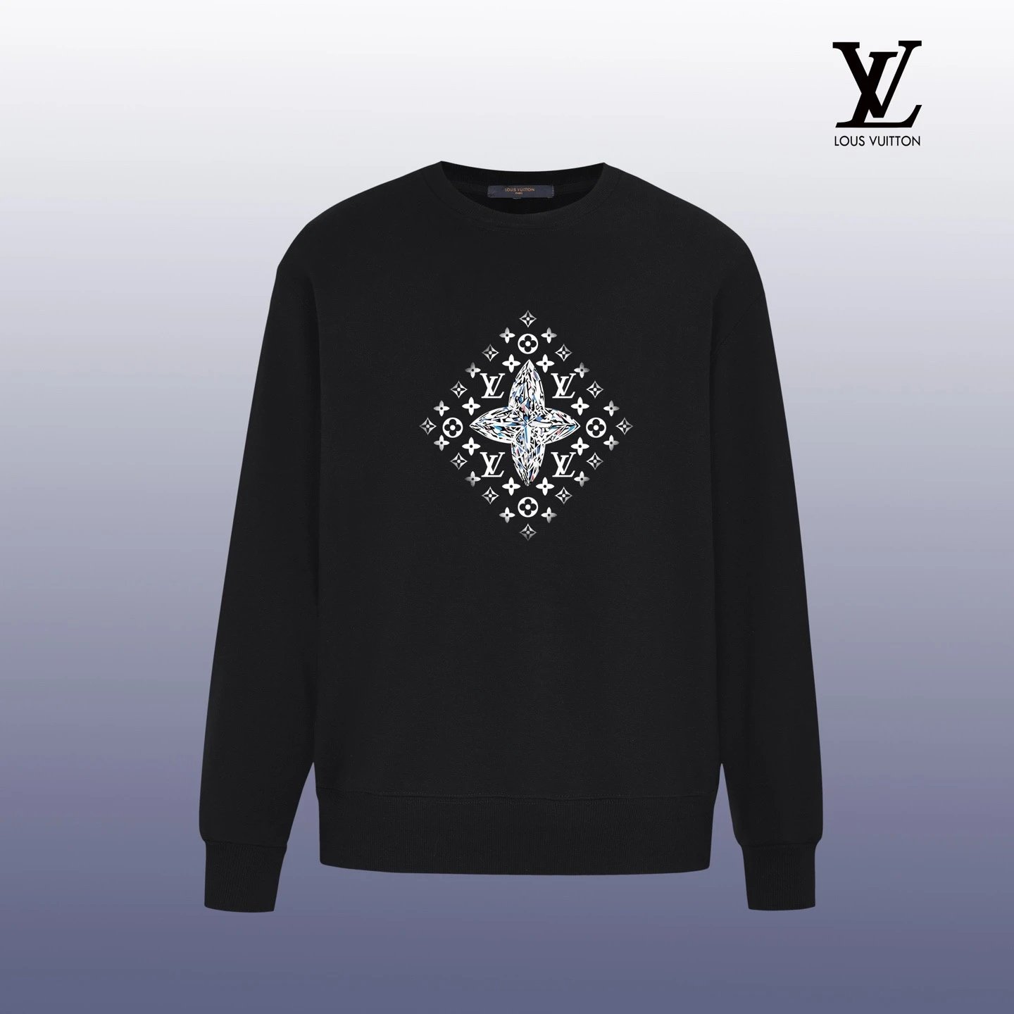 Louis Vuitton LV Monogram Floral Print White Hoodie - 11