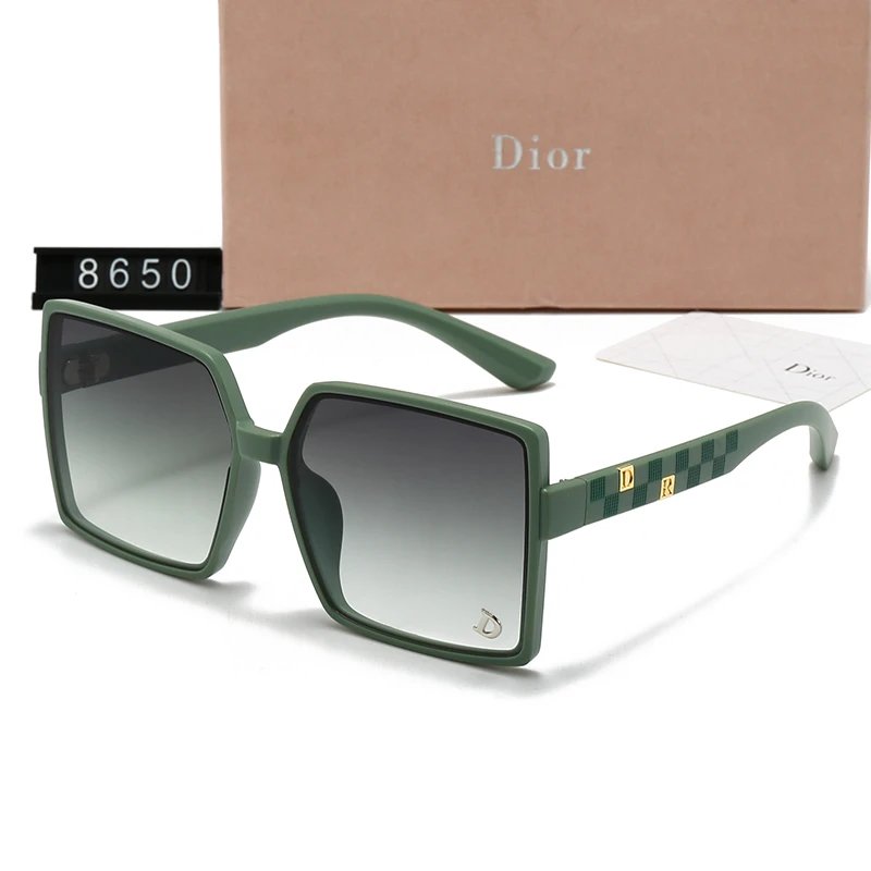 Dior 2304 Square Sunglasses White Black