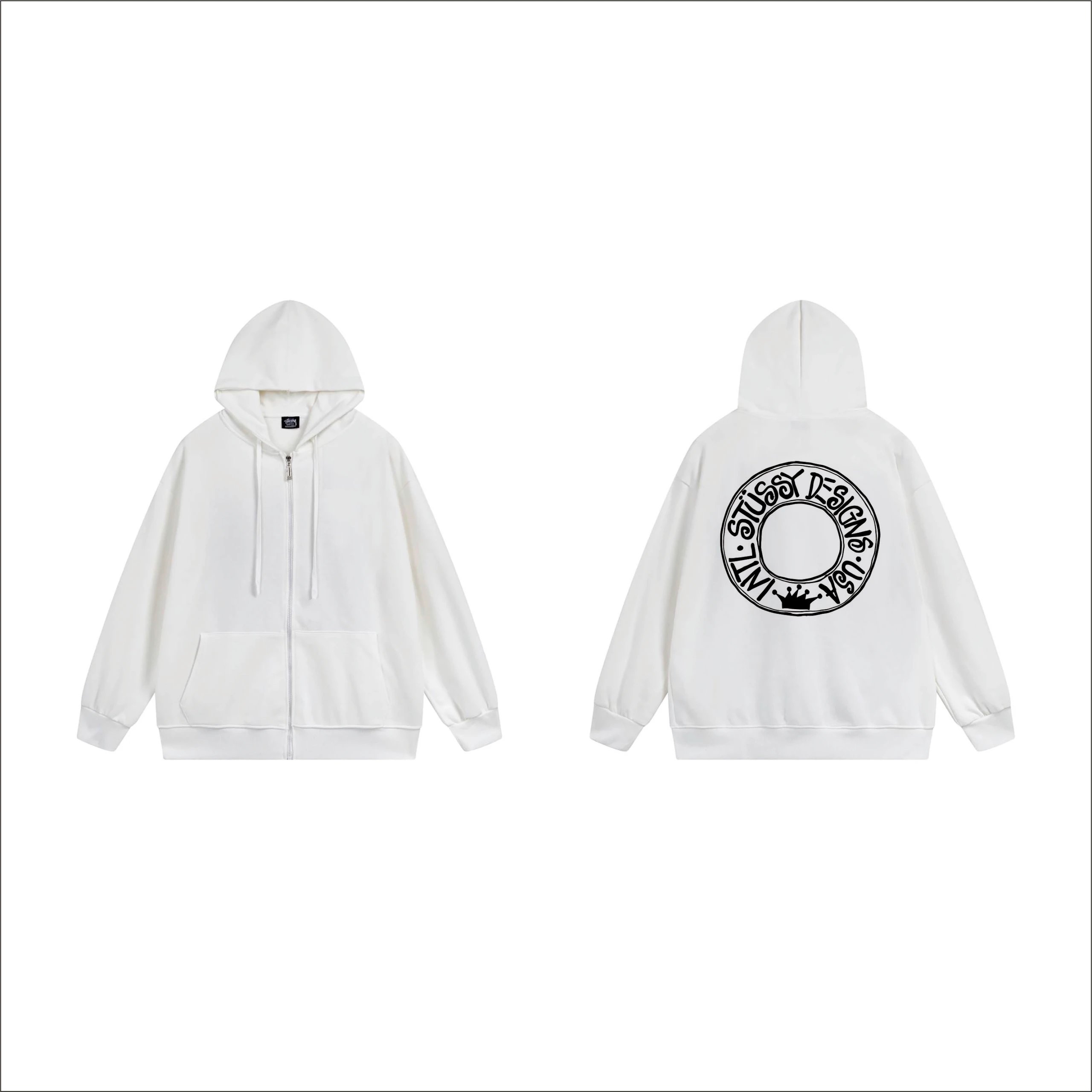 Stüssy Donut Zip-Up Hoodie [40