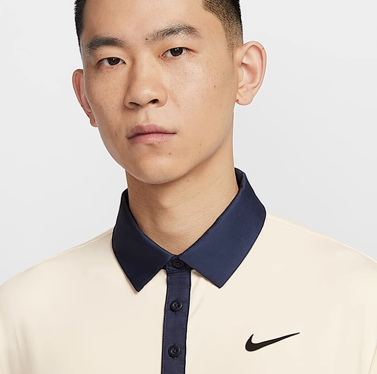 Nike Court Polo White Polo Tops Polo - 7