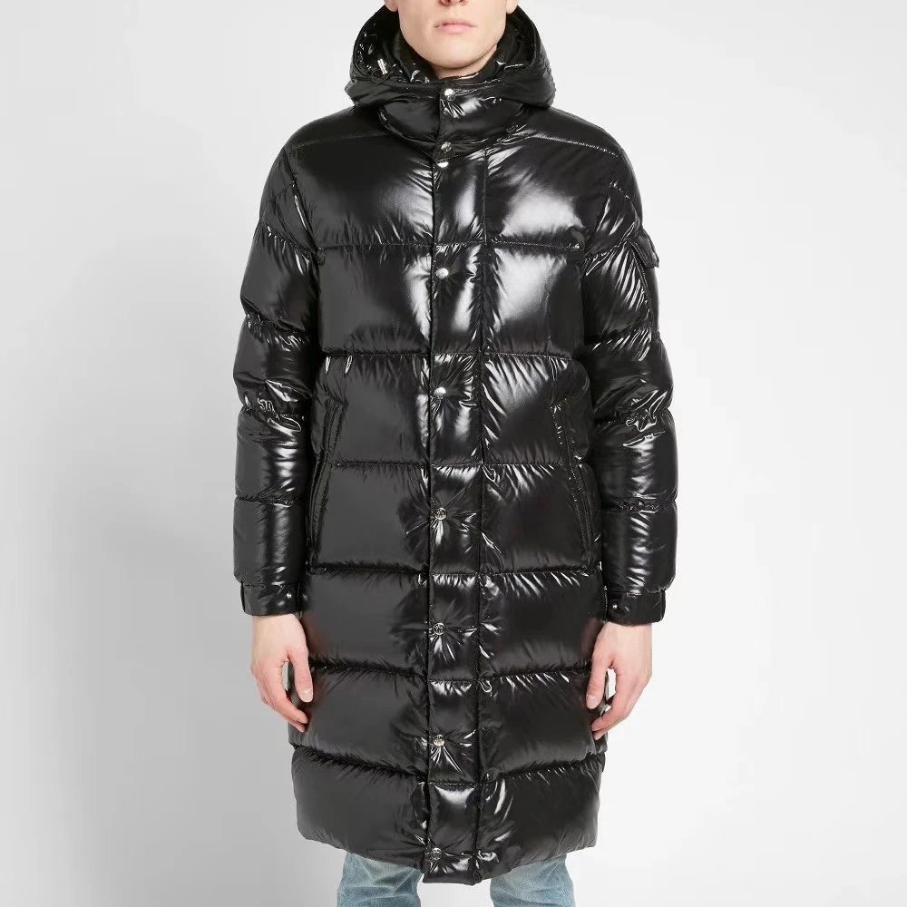 Moncler Maya Long Down Jacket Black - 8